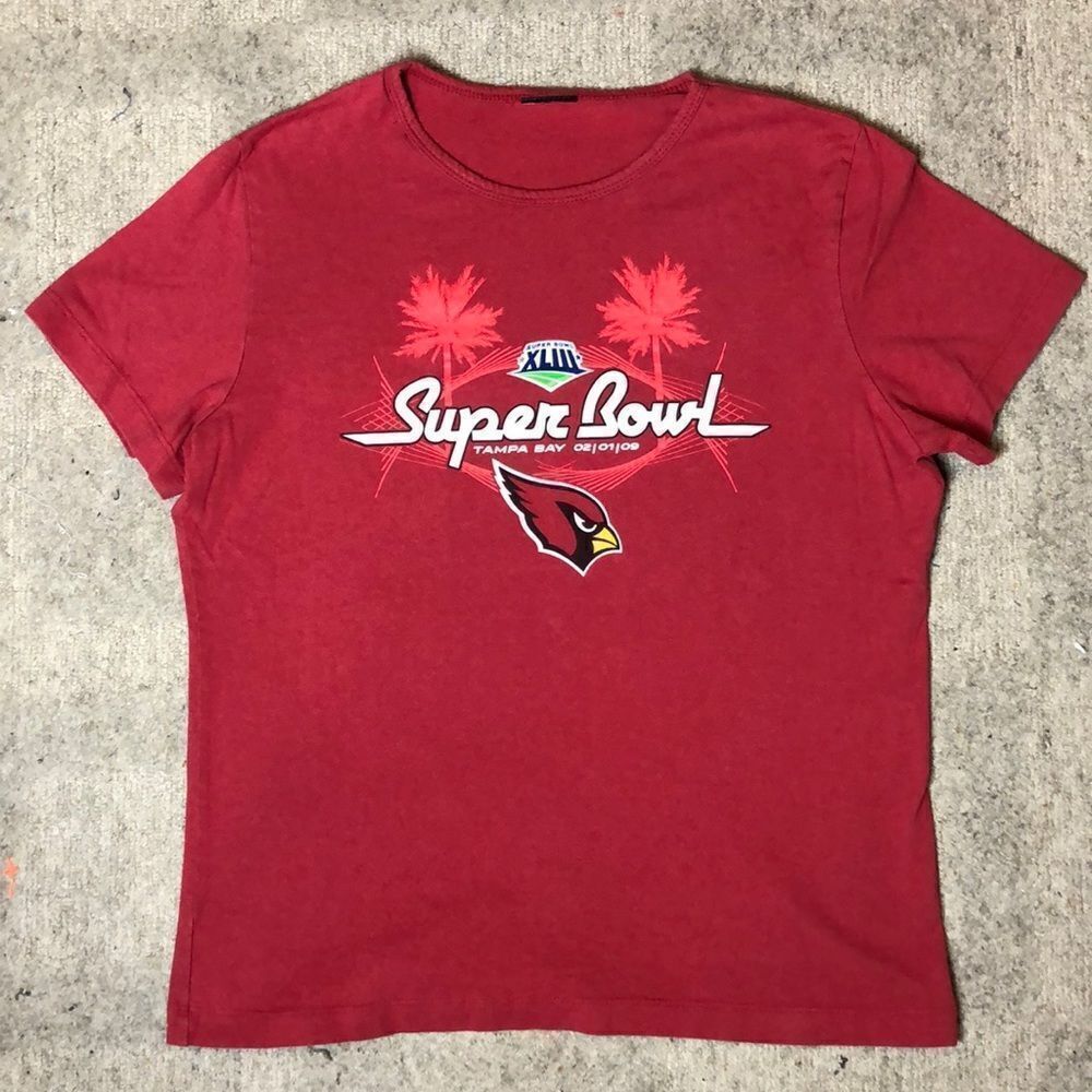 Vintage 2009 Tampa Bay Super Bowl T-Shirt | Size M